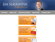 Tablet Screenshot of jimslaughter.com